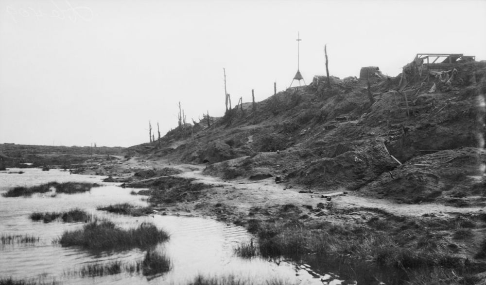 A scene of the Butte, Polygon Wood, 1918.